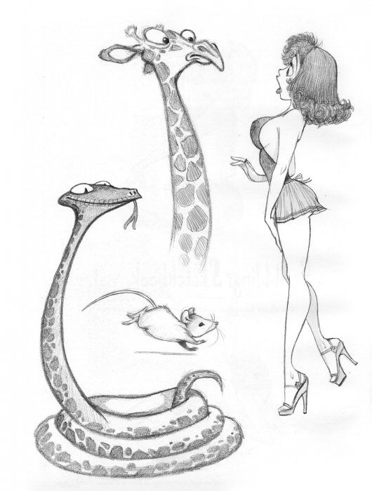 Скетчбуки Дина Игла