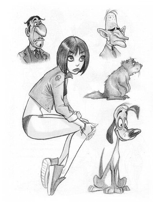 Скетчбуки Дина Игла