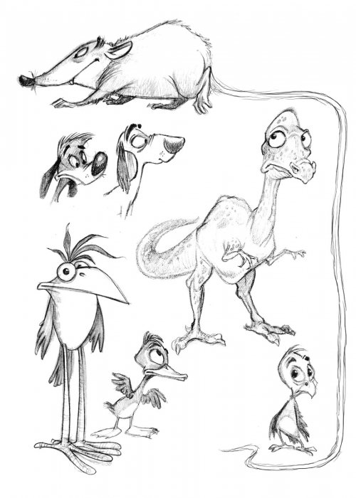 Скетчбуки Дина Игла