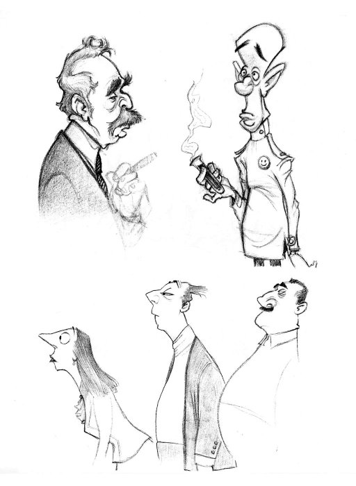 Скетчбуки Дина Игла