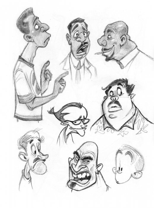 Скетчбуки Дина Игла