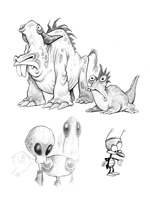 Скетчбуки Дина Игла