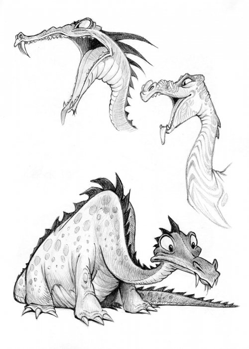 Скетчбуки Дина Игла