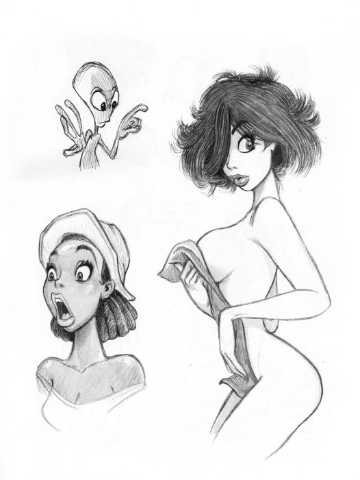 Скетчбуки Дина Игла