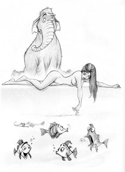 Скетчбуки Дина Игла