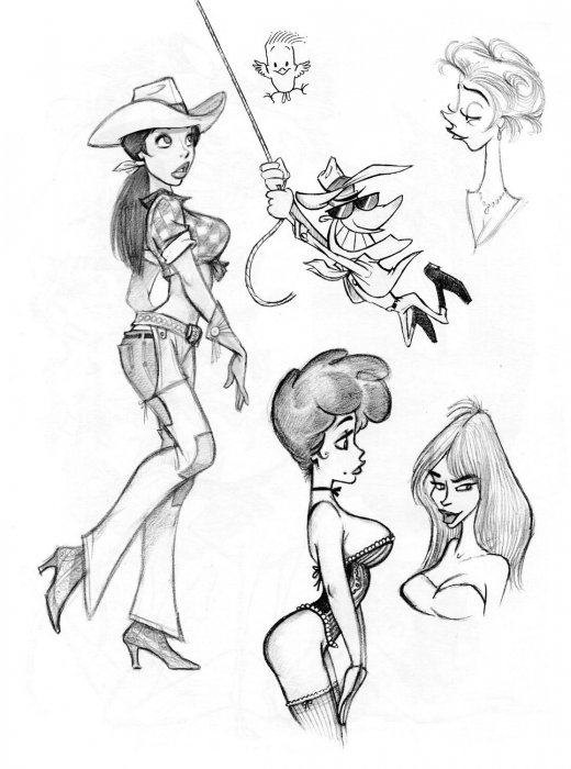 Скетчбуки Дина Игла