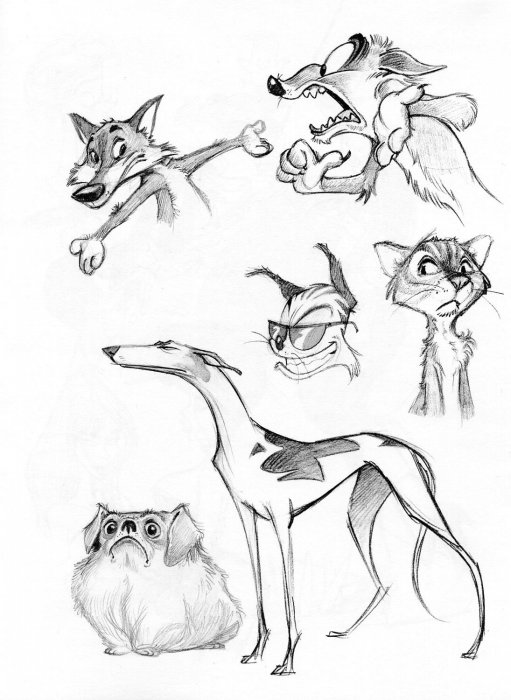 Скетчбуки Дина Игла