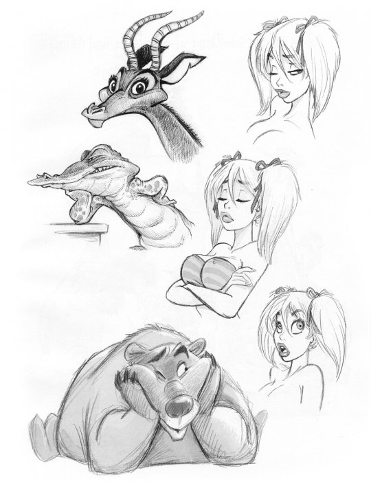 Скетчбуки Дина Игла