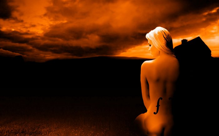 Обои на рабочий стол / Wallpack girl 129 (18+)