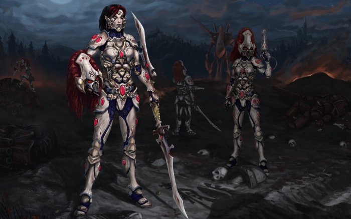 Обои на рабочий стол / Wallpack girl 129 (18+)