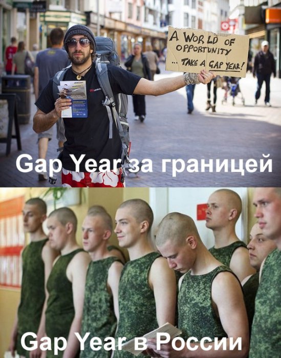 Gap Year: в России и за границей