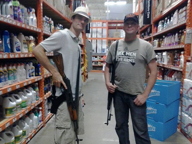 За открытое ношение За открытое ношение