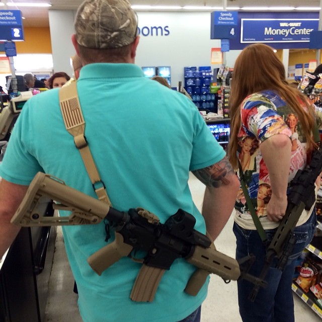 За открытое ношение За открытое ношение