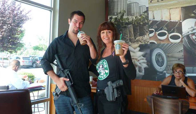 За открытое ношение За открытое ношение