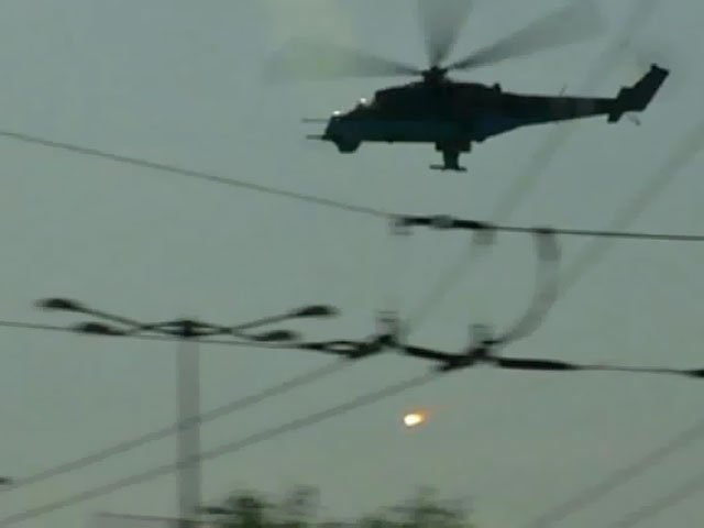 Славянские ополченцы сбили четвёртый вертолёт карателей Славянские ополченцы сбили четвёртый вертолёт карателей