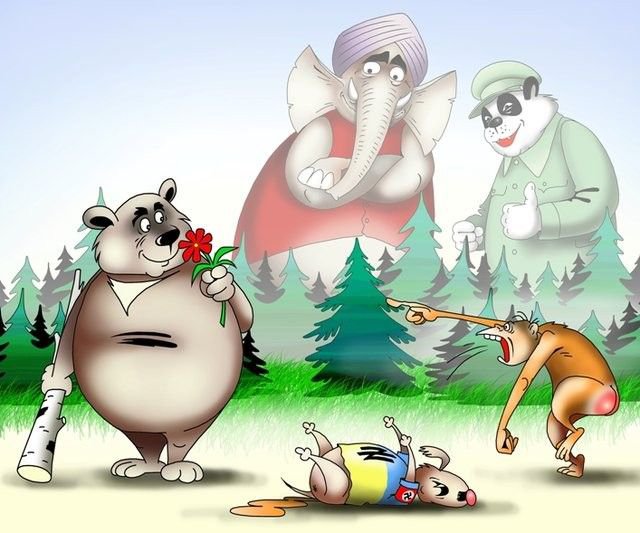 Политические околоукраинские картинки