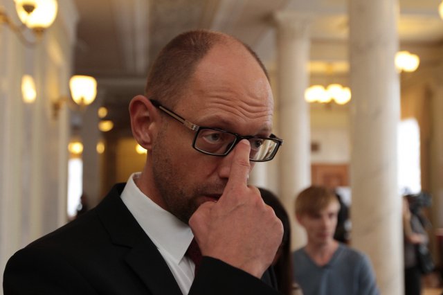 Яценюк: "Миллер потерпит. Это я беру на себя."