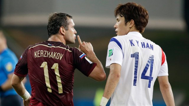 Сборная России сыграла вничью с Южной Кореей