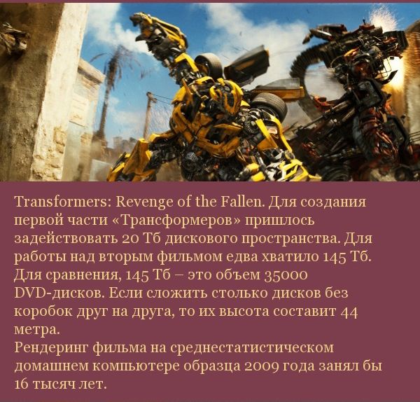 Подборка кинофактов