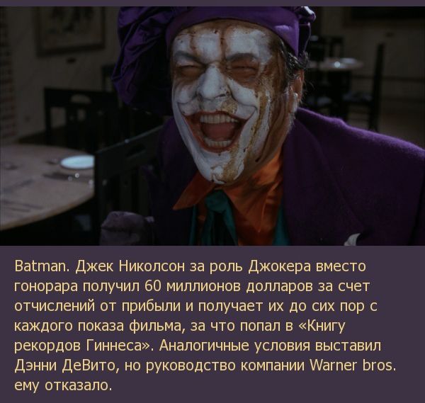 Подборка кинофактов