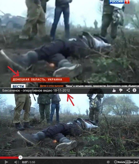 Ложь пророссийской пропаганды. (18+)