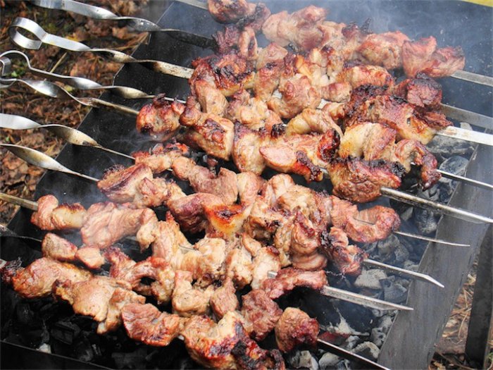 Шашлык и ложка дёгтя