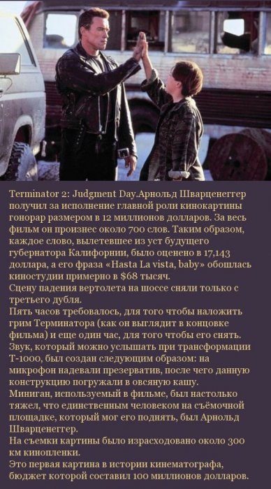 Подборка кинофактов