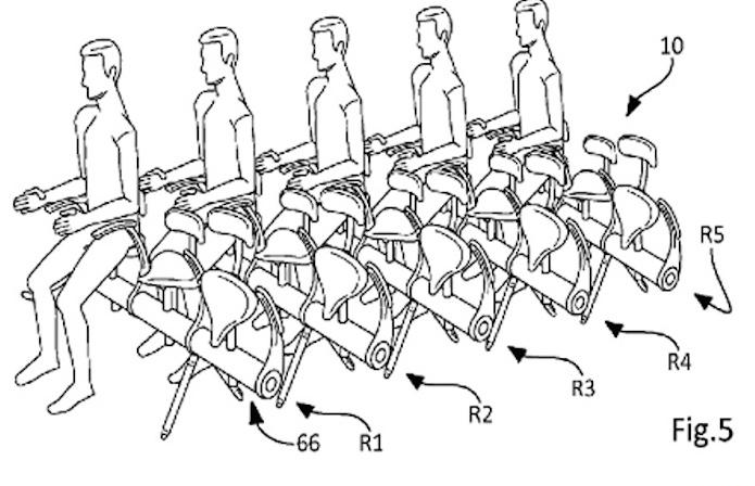 Осталось запатентовать стоячие места в самолетах