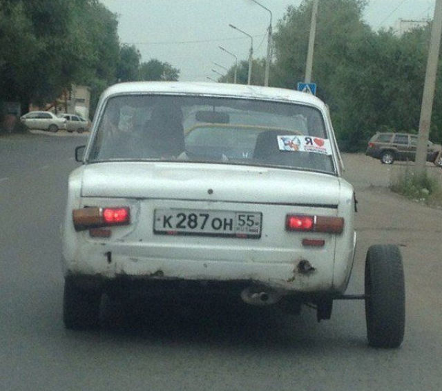 Автоприколы (55 фото)