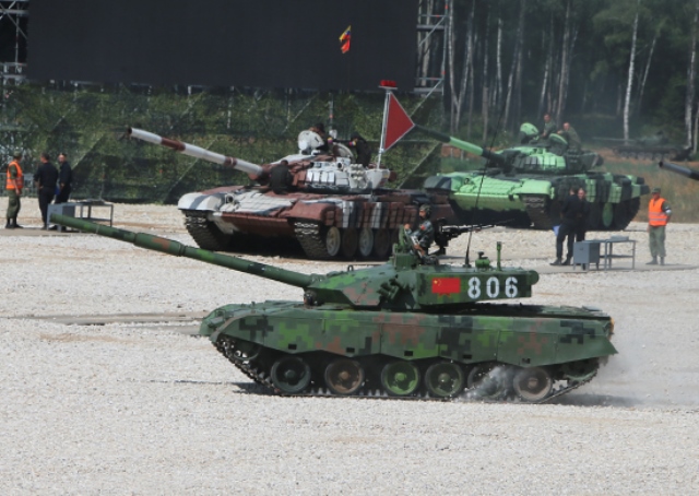 Россия выиграла чемпионат мира по танковому биатлону