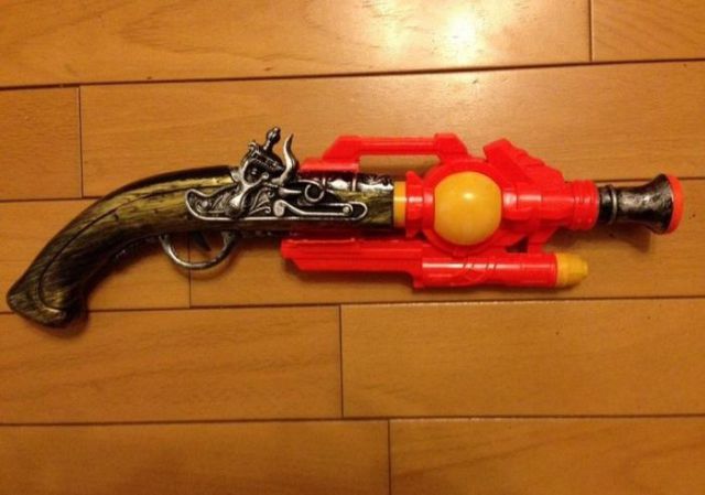 Как сделать стимпанковский пистолет