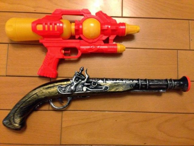 Как сделать стимпанковский пистолет