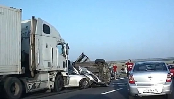 Подборка аварий фур, грузовиков Август 2014