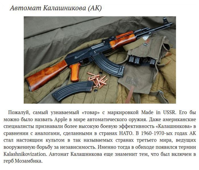 Самые знаменитые советские бренды