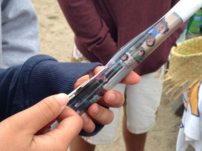 Необычное послание в бутылке