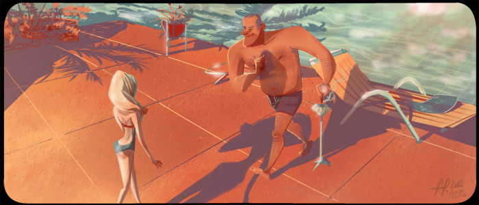 Рисует Florian Pichon