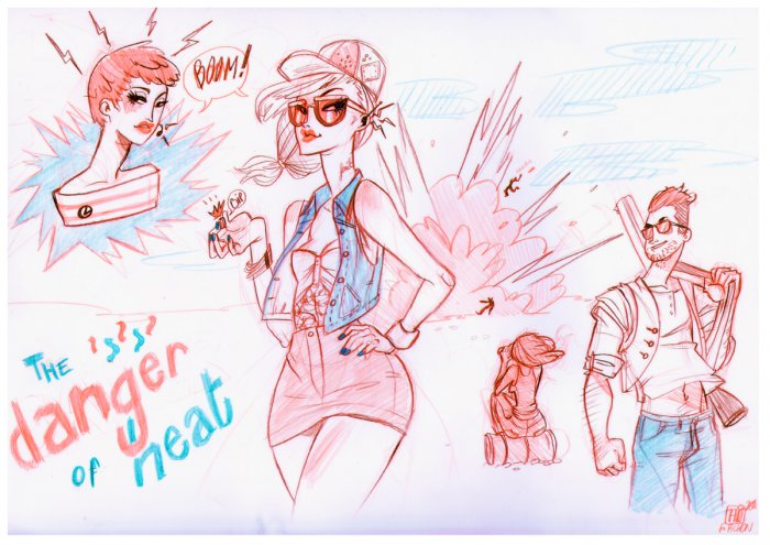 Рисует Florian Pichon