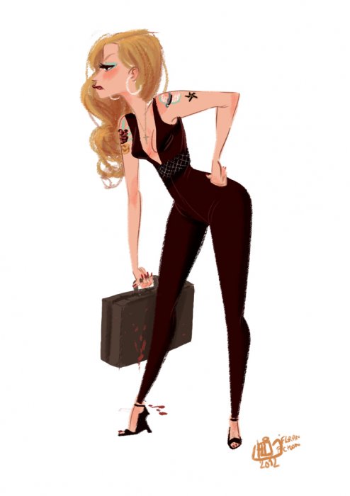 Рисует Florian Pichon