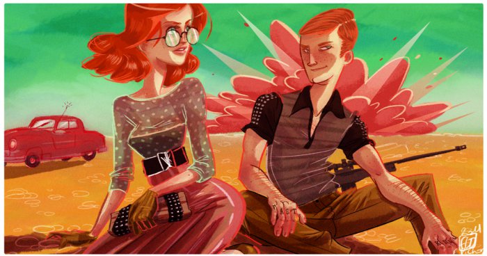 Рисует Florian Pichon