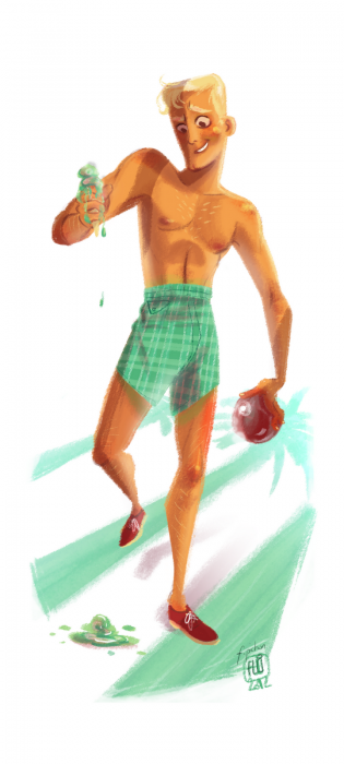 Рисует Florian Pichon