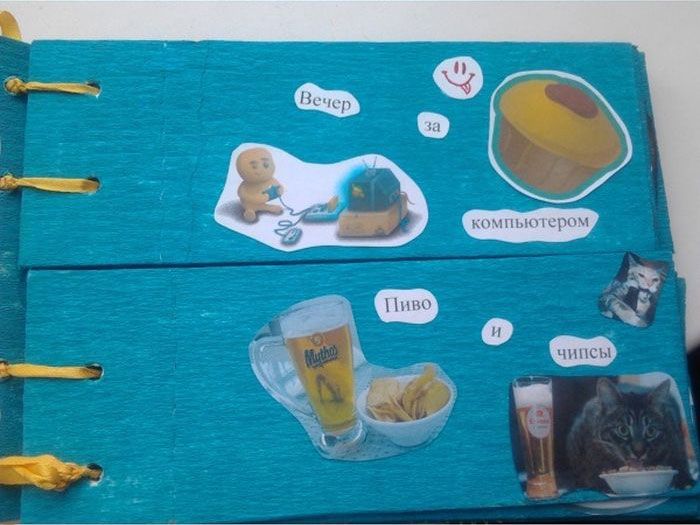 Подарок на день свадьбы своими руками