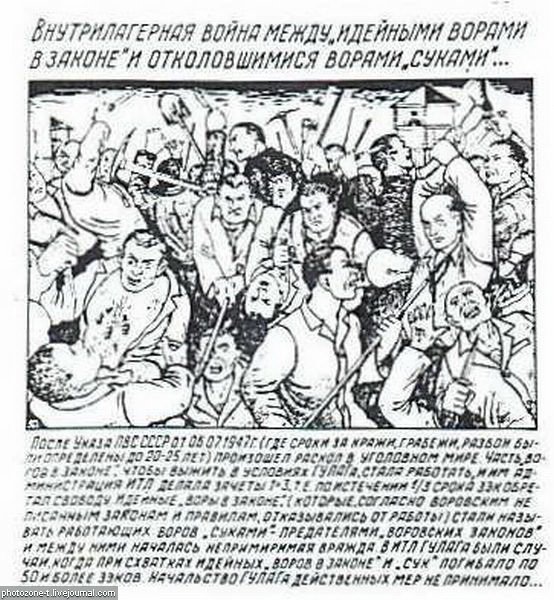 Рисунки ГУЛАГа