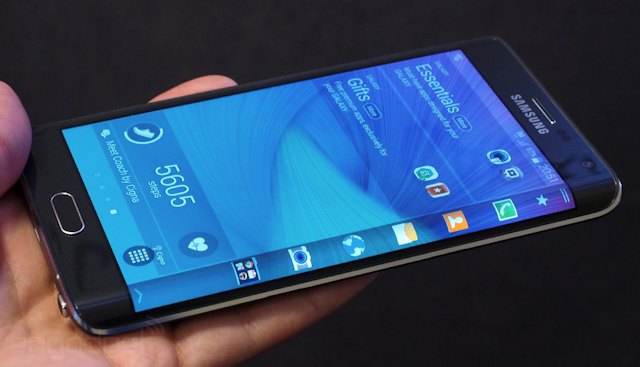 Необычный Samsung Galaxy Note Edge