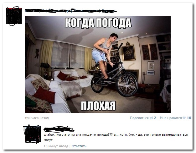 Смешные комментарии из социальных сетей