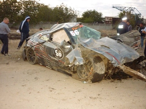 Nissan GT-R убил пилота на трассе по дрэг-рейсингу