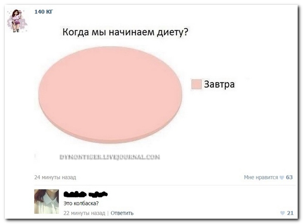 Смешные комментарии из социальных сетей