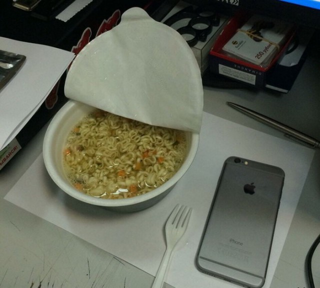 Зато с новым айфончиком!