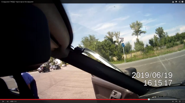 В Хакасии уволить инспектора ГИБДД помог видеорегистратор