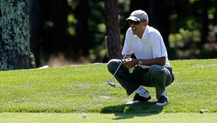 Американские гольф-клубы ввели санкции против Обамы