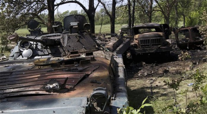 В ходе АТО уничтожено 2/3 техники ВСУ
